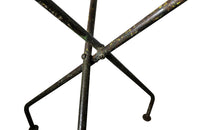 French Folding Iron Garden Table - Antique Garden Table – Vintage Garden Furniture -Garden Antiques - French Antique Furniture - Antique Table – Table - Garden Accessories -AD & PS Antiques