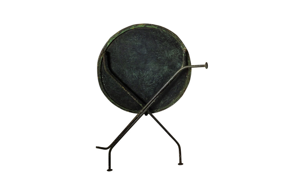 French Folding Iron Garden Table - Antique Garden Table – Vintage Garden Furniture -Garden Antiques - French Antique Furniture - Antique Table – Table - Garden Accessories -AD & PS Antiques