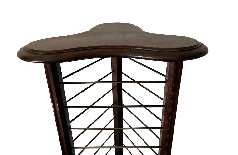 French Brasserie Plate Stand - French Antique Furniture– Vintage Plate Shelf – Vintage Display Stand - French Antique Furniture - AD & PS Antiques