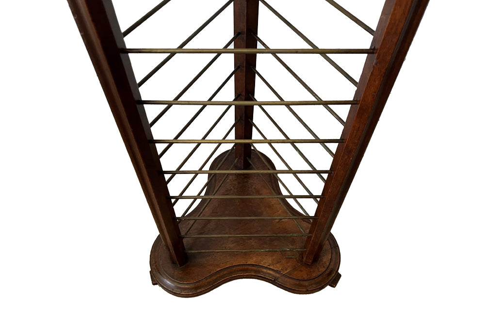 French Brasserie Plate Stand - French Antique Furniture– Vintage Plate Shelf – Vintage Display Stand - French Antique Furniture - AD & PS Antiques