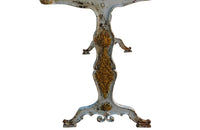 French Bistro Table with Marble Top - Antique French Table - Marble Top Table - French Mid Century Furniture - Vintage Marble Top Table - AD & PS Antiques