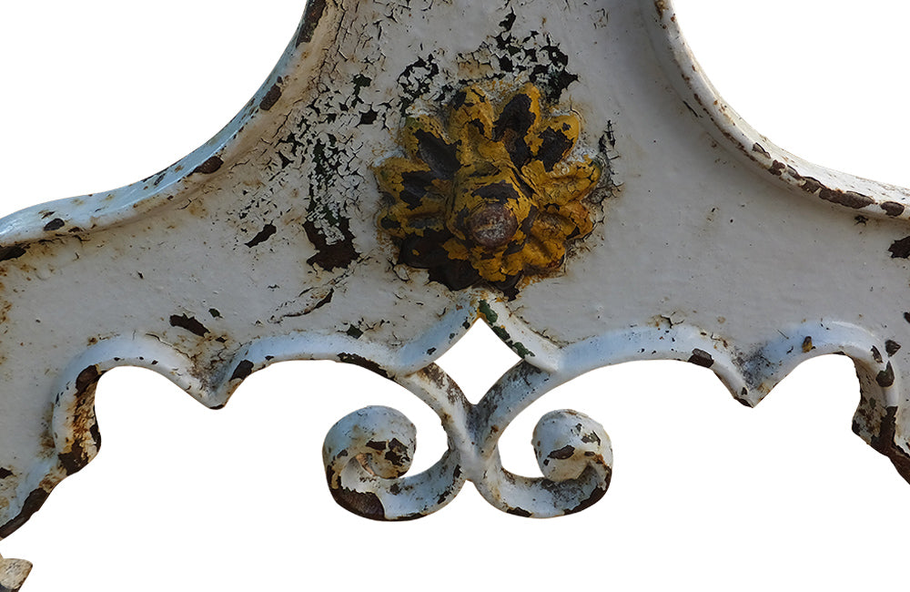 French Bistro Table with Marble Top - Antique French Table - Marble Top Table - French Mid Century Furniture - Vintage Marble Top Table - AD & PS Antiques