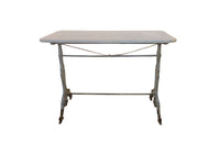 French Bistro Table with Marble Top - Antique French Table - Marble Top Table - French Mid Century Furniture - Vintage Marble Top Table - AD & PS Antiques