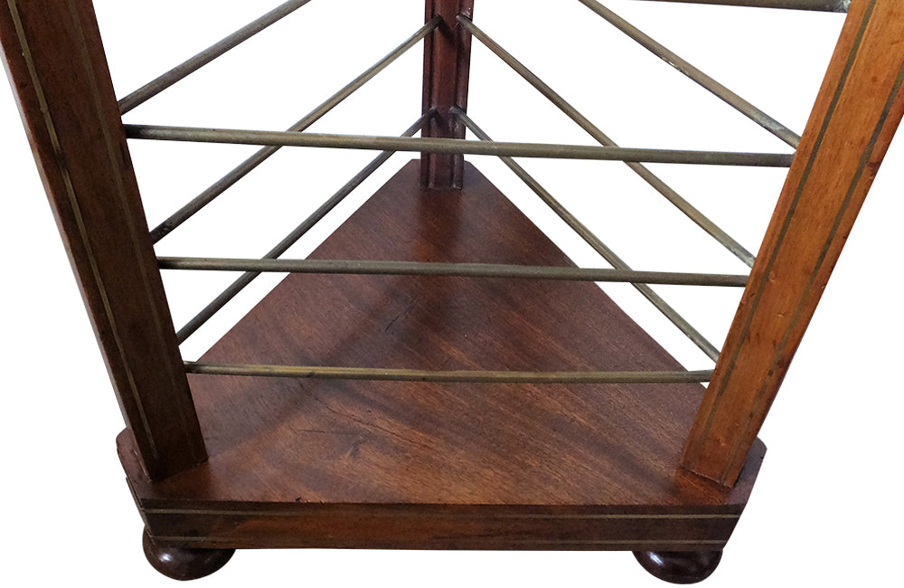 French Brasserie Plate Stand - French Antique Furniture– Vintage Plate Shelf – Vintage Display Stand - French Antique Furniture - AD & PS Antiques