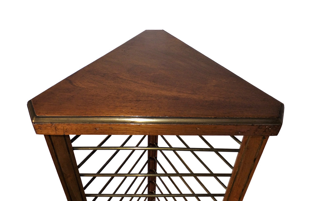 French Brasserie Plate Stand - French Antique Furniture– Vintage Plate Shelf – Vintage Display Stand - French Antique Furniture - AD & PS Antiques