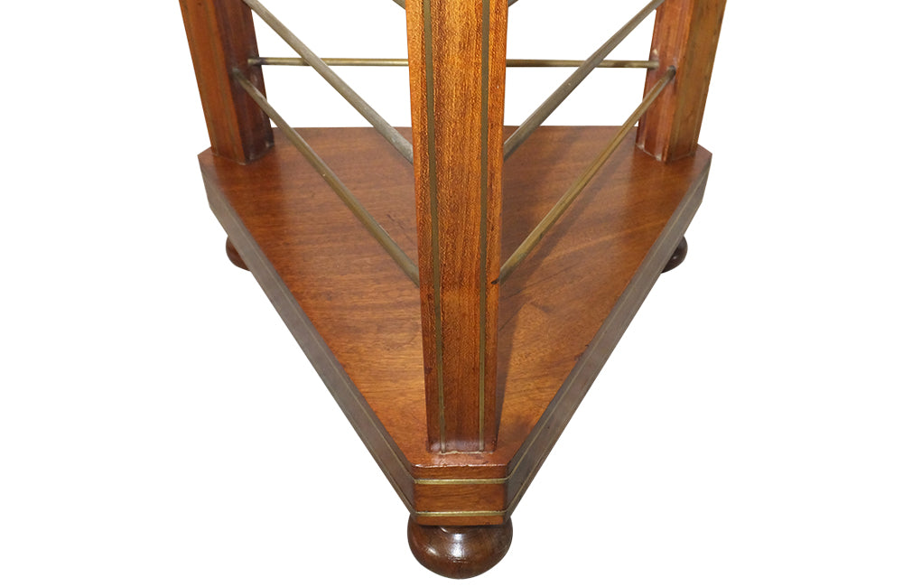 French Brasserie Plate Stand - French Antique Furniture– Vintage Plate Shelf – Vintage Display Stand - French Antique Furniture - AD & PS Antiques