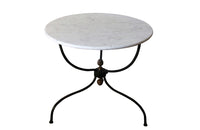 French Marble Top Gueridon - Antique French Table - Antique Marble Top Table - French Antique Furniture - AD & PS Antiques