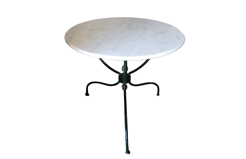 French Marble Top Gueridon - Antique French Table - Antique Marble Top Table - French Antique Furniture - AD & PS Antiques