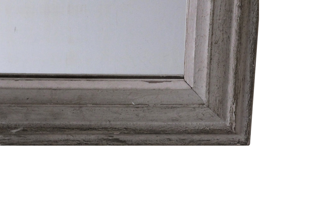 French Painted Framed Mirror-Mirrors-Wall Decoration-French Antiques-Antique Mirror-Plain Mirror-AD & PS Antiques