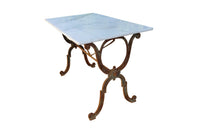 19th Century French Bistro Table - French Patisserie Table - French Antiques - Garden Antiques -Bistro Table - AD & PS Antiques