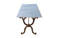 19th Century French Bistro Table - French Patisserie Table - French Antiques - Garden Antiques -Bistro Table - AD & PS Antiques