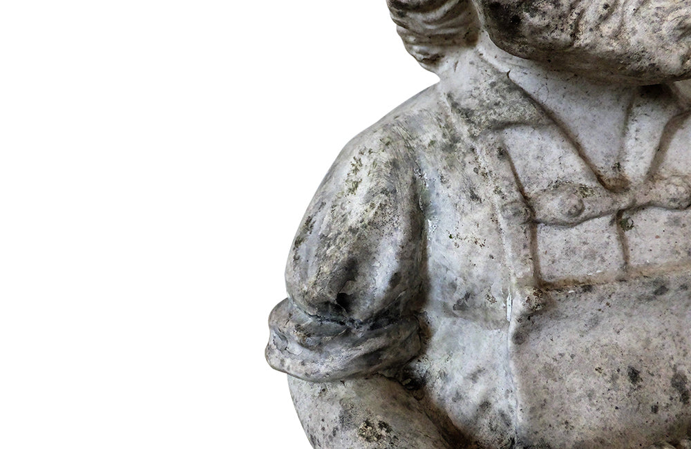 Pair of French Garden Gnomes- Garden Antiques - Decorative Accessories - Garden Gnomes - Garden Accessories - AD & PS Antiques