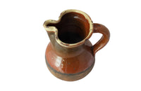 Antique French Glazed Pottery Jug-French Pottery-Ceramics-Antique Pottery-Kitchenalia-Decorative Accessories-AD & PS Antiques