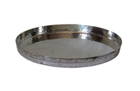 ITALIAN SILVER COCKTAIL TRAY BY BRANDIMARTE
