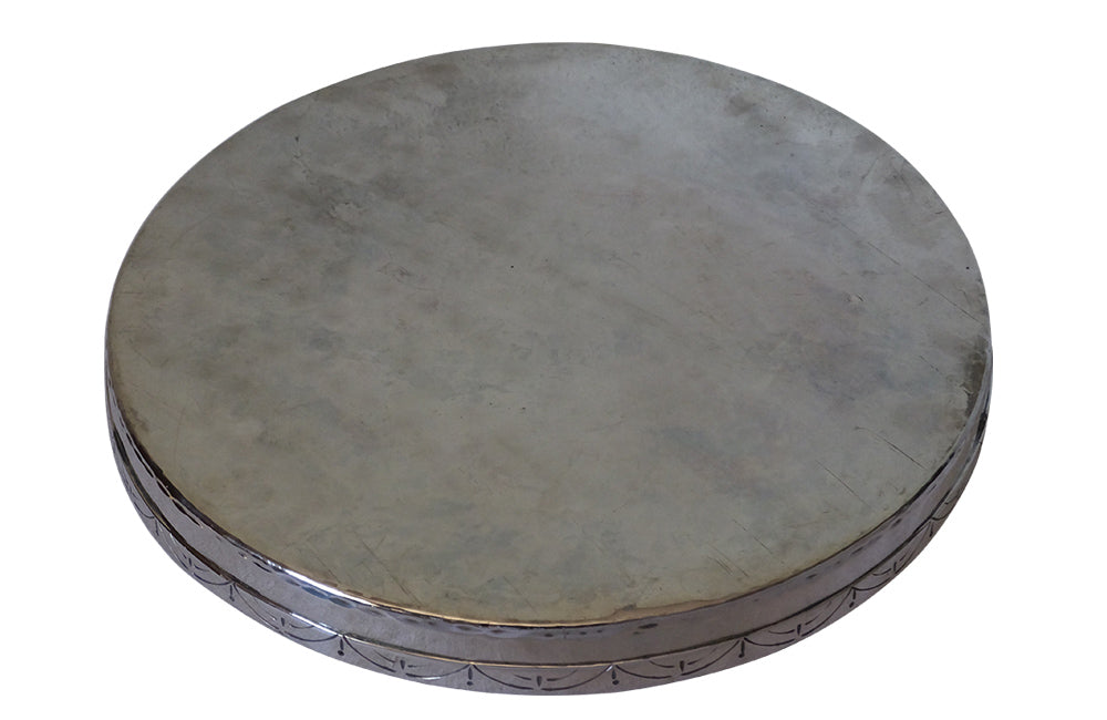 ITALIAN SILVER COCKTAIL TRAY BY BRANDIMARTE