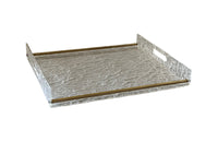 Willy Rizzo Style Ice Effect Lucite Tray - Mid Century Modern Accessories - Vintage Trays - Decorative Accessories - Antique Shops Tetbury - adpsantiques - AD & PS Antiques