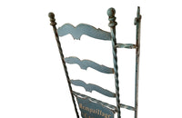 French Iron Chair Caner Shop Sign - French Decorative Antiques - Wall Art - Garden Decoration - Wall Decoration - Advertising Signs - Antique Shops Tetbury - adpsantiques - AD & PS Antiques