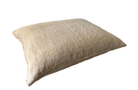 Large Antique Hemp Linen Cushion - Antique Textiles - French Decorative Antiques - Decorative Accessories - Cushions - Pillows - Antique Shops Tetbury - adpsantiques - AD & PS Antiques