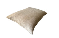 Large Antique Hemp Linen Cushion - Antique Textiles - French Decorative Antiques - Decorative Accessories - Cushions - Pillows - Antique Shops Tetbury - adpsantiques - AD & PS Antiques