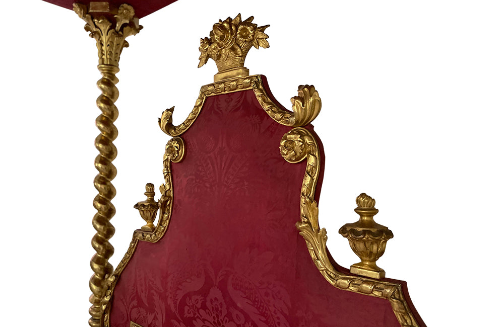ANTIQUE ITALIAN TESTER BED