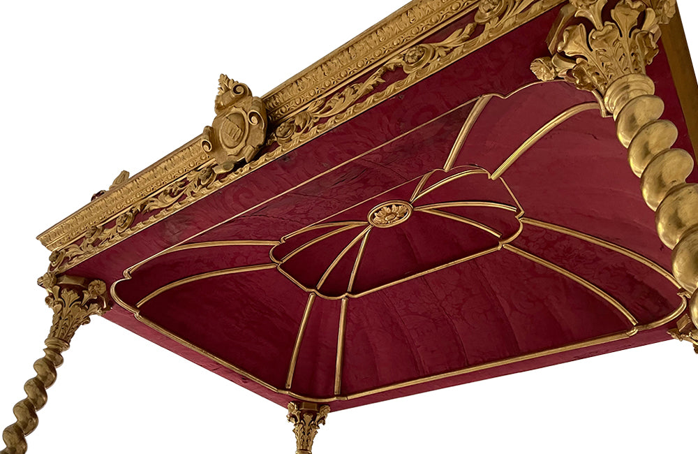 ANTIQUE ITALIAN TESTER BED
