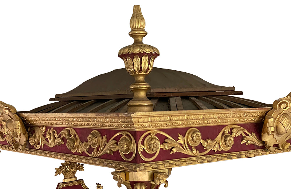 ANTIQUE ITALIAN TESTER BED