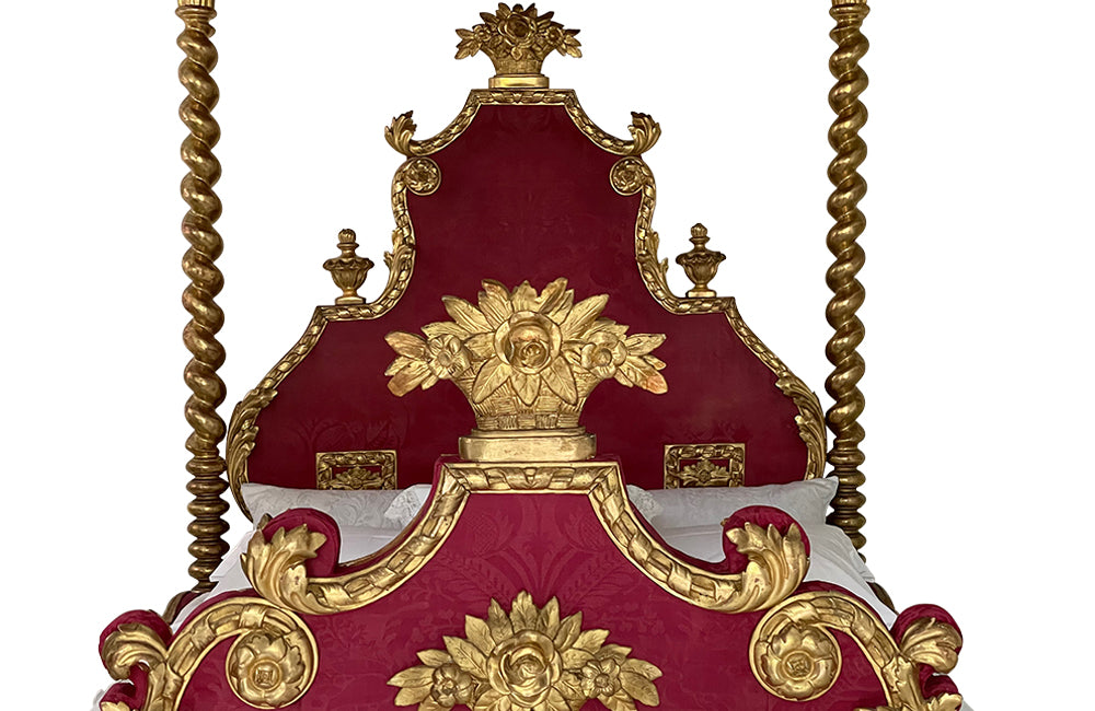 ANTIQUE ITALIAN TESTER BED