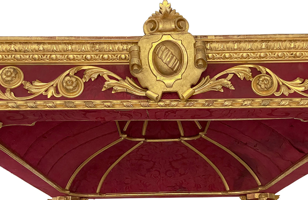 ANTIQUE ITALIAN TESTER BED