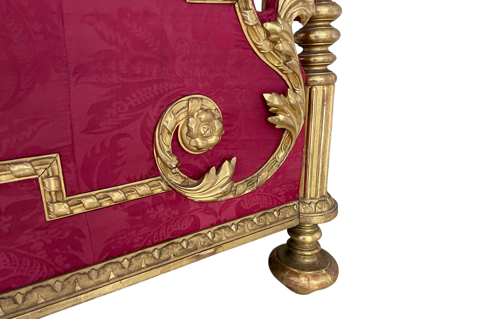 ANTIQUE ITALIAN TESTER BED