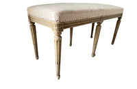 French Louis XVI Revival Banquette - French Antique Furniture - French Antiques - Decorative Antiques - AD & PS Antiques