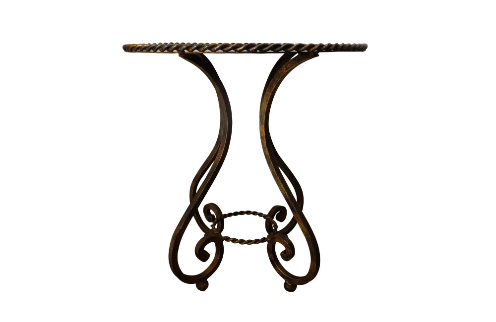 Vintage Spanish Low Cocktail Table - Martini Table – Vintage Occasional Table - Mid Century Modern Table - Spanish Antique Table – Vintage End Table – Vintage Bedside Table - Decorative Antique Furniture - AD & PS Antiques