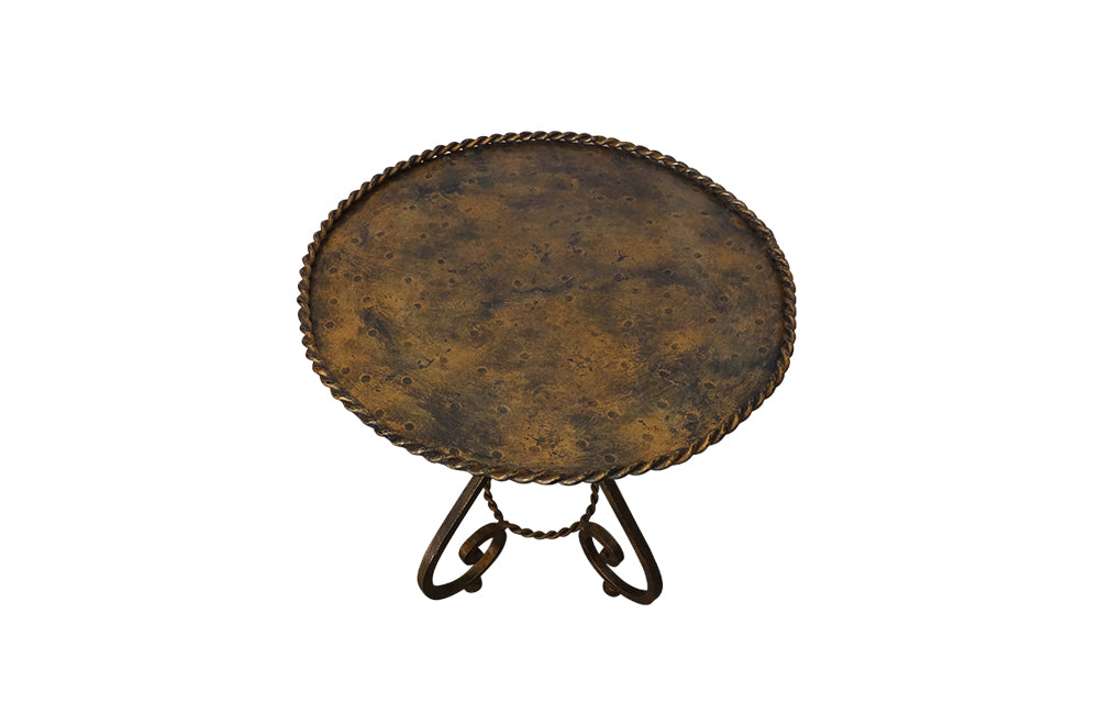 Vintage Spanish Low Cocktail Table - Martini Table – Vintage Occasional Table - Mid Century Modern Table - Spanish Antique Table – Vintage End Table – Vintage Bedside Table - Decorative Antique Furniture - AD & PS Antiques