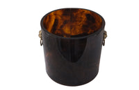 DIOR STYLE LUCITE WASTE PAPER BASKET OR CACHE POT