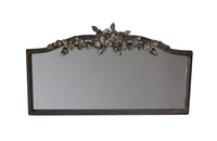 Decorative Metal framed French Mirror-Tole Flower Mirror-Decorative Mirrors-Mirrors-French Vintage Mirrors-AD & PS Antiques