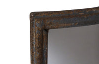 Decorative Metal framed French Mirror-Tole Flower Mirror-Decorative Mirrors-Mirrors-French Vintage Mirrors-AD & PS Antiques