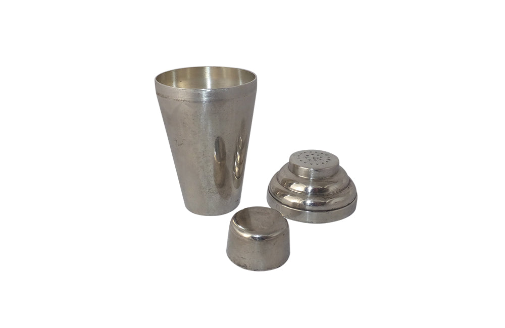 MINI SILVERPLATE COCKTAIL SHAKER