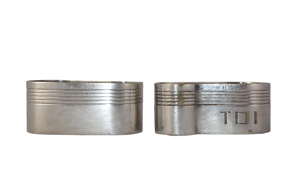 Madame & Monsieur Silverplate Napkin Rings-Mr & Mrs-Antique Napkin Rings-Decorative Accessories-Fine Dining Accessories-French Antiques-AD & PS Antiques