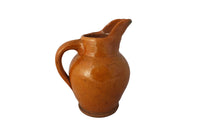 Antique French Glazed Pottery Jug-French Pottery-Ceramics-Antique Pottery-Kitchenalia-Decorative Accessories-AD & PS Antiques