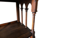 Neo-Gothic Revival Walnut Shelves - French Walnut Shelves - Antique Decorative French Furniture - Decorative Antiques - AD & PS Antiques