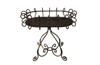 French Iron Florists Plant Stand Table-Iron Jardiniere-Garden Antiques-French Antiques-Decorative Antiques-Display Table-AD & PS Antiques