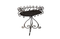 French Iron Florists Plant Stand Table-Iron Jardiniere-Garden Antiques-French Antiques-Decorative Antiques-Display Table-AD & PS Antiques