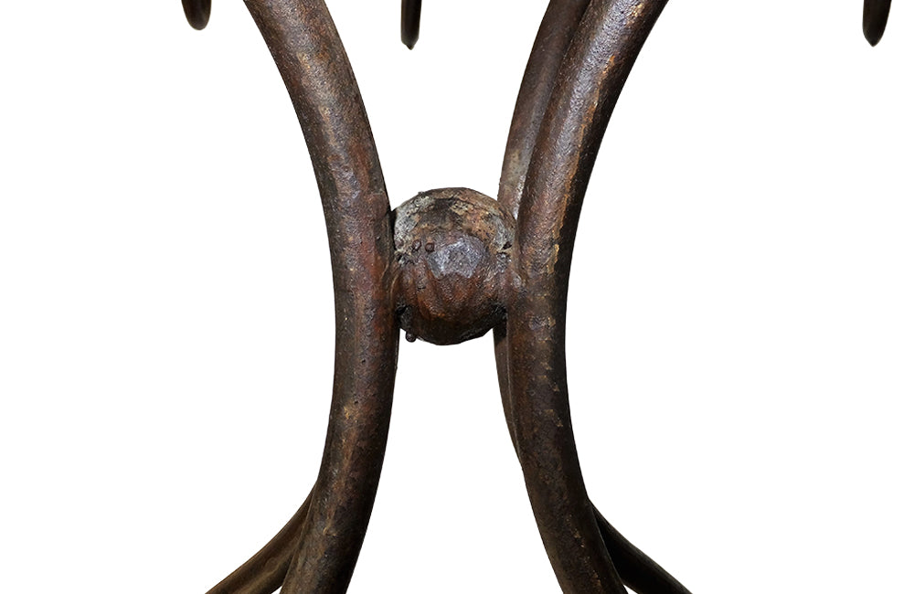 French Iron Florists Plant Stand Table-Iron Jardiniere-Garden Antiques-French Antiques-Decorative Antiques-Display Table-AD & PS Antiques