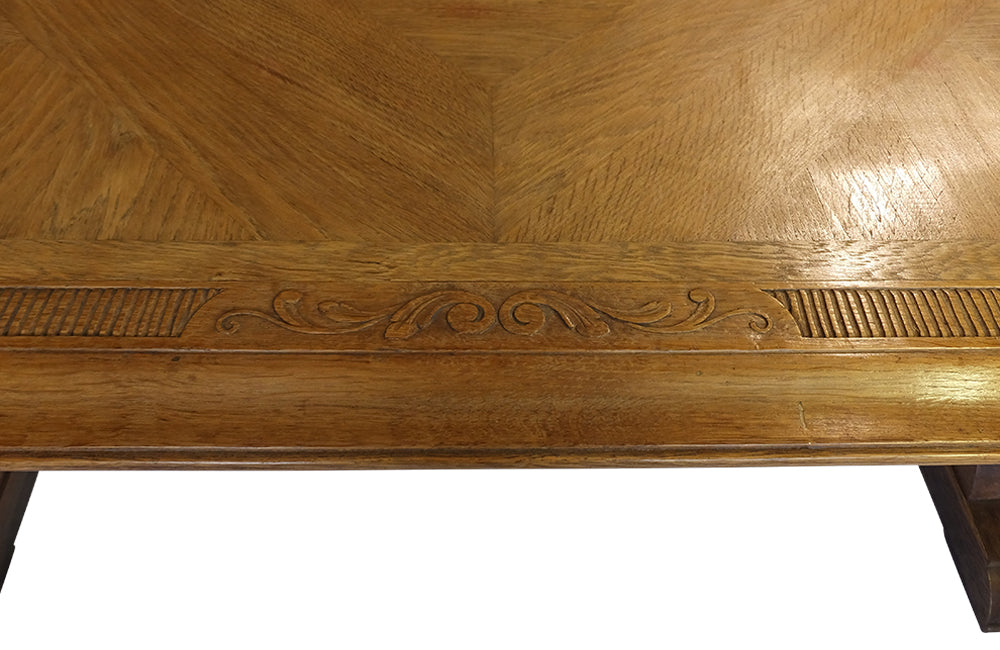 Large Oak Dining Table-Refectory Table-Monastery Table-French Antique- Antique Tables-AD & PS antiques