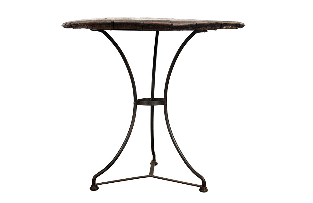 French Vineyard Table- French Antiques- Wine & Food Antiques -Vigneron Table - Gueridon Table - AD & PS Antiques