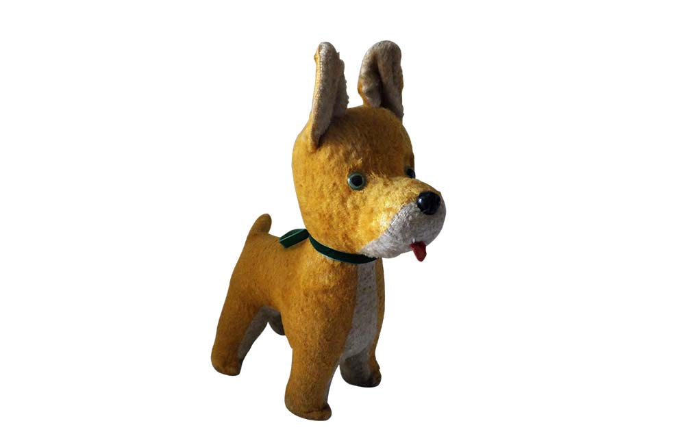 Old French Toy Dog-Decorative Accessories-Antique Toys-French Antiques-Vintage Toy Dog-AD & PS Antiques