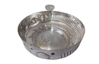 Oversized Engraved Silverplate Wine Tasting Cup-Taste de Vin-Wine & Food Related-Decorative Accessories-Erotic Antiques-AD & PS Antiques