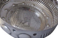 Oversized Engraved Silverplate Wine Tasting Cup-Taste de Vin-Wine & Food Related-Decorative Accessories-Erotic Antiques-AD & PS Antiques