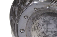 Oversized Engraved Silverplate Wine Tasting Cup-Taste de Vin-Wine & Food Related-Decorative Accessories-Erotic Antiques-AD & PS Antiques