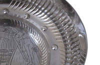 Oversized Engraved Silverplate Wine Tasting Cup-Taste de Vin-Wine & Food Related-Decorative Accessories-Erotic Antiques-AD & PS Antiques