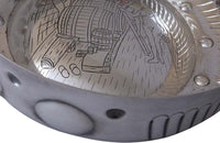 Oversized Engraved Silverplate Wine Tasting Cup-Taste de Vin-Wine & Food Related-Decorative Accessories-Erotic Antiques-AD & PS Antiques